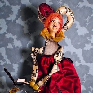 Vintage Katherine's Collection Wayne Kleski Mardi Gras RARE Doll